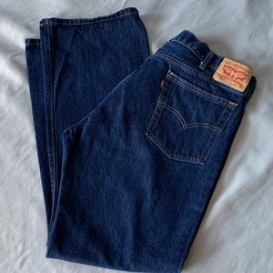 517 Levi's Men's Dark Indigo Straight Jeans